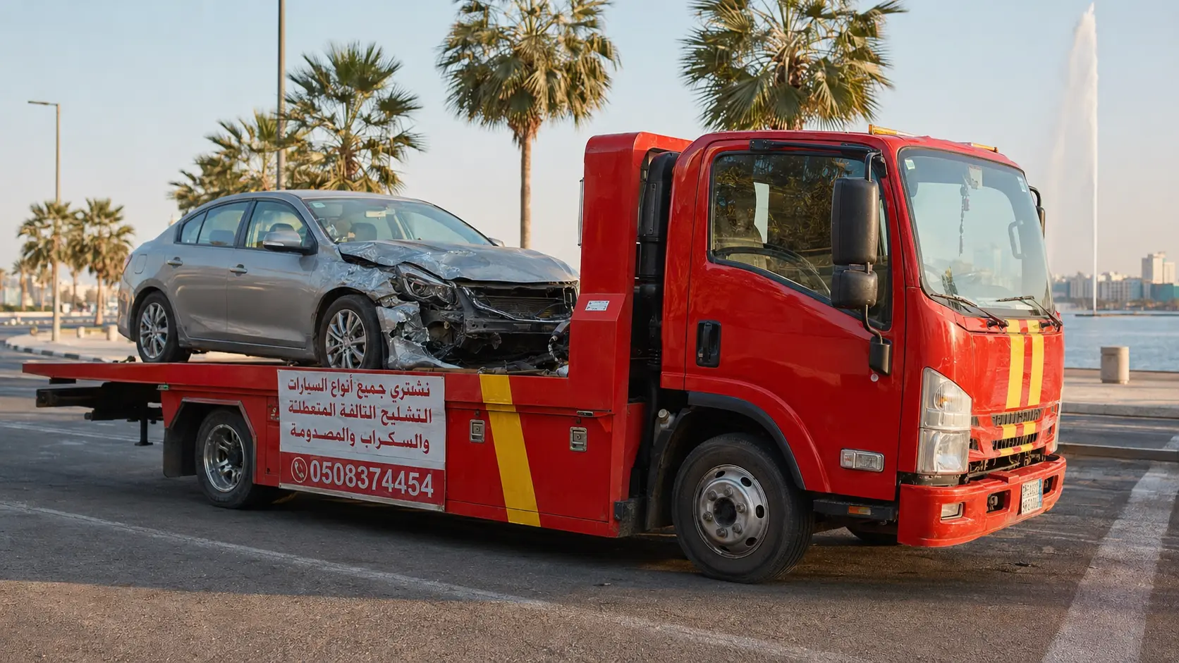 شراء السيارات المتعطلة والتالفة والتشليح في جدة